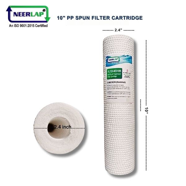 NEERLAP 10 INCH PP SPUN FILTER CARTRIDGE